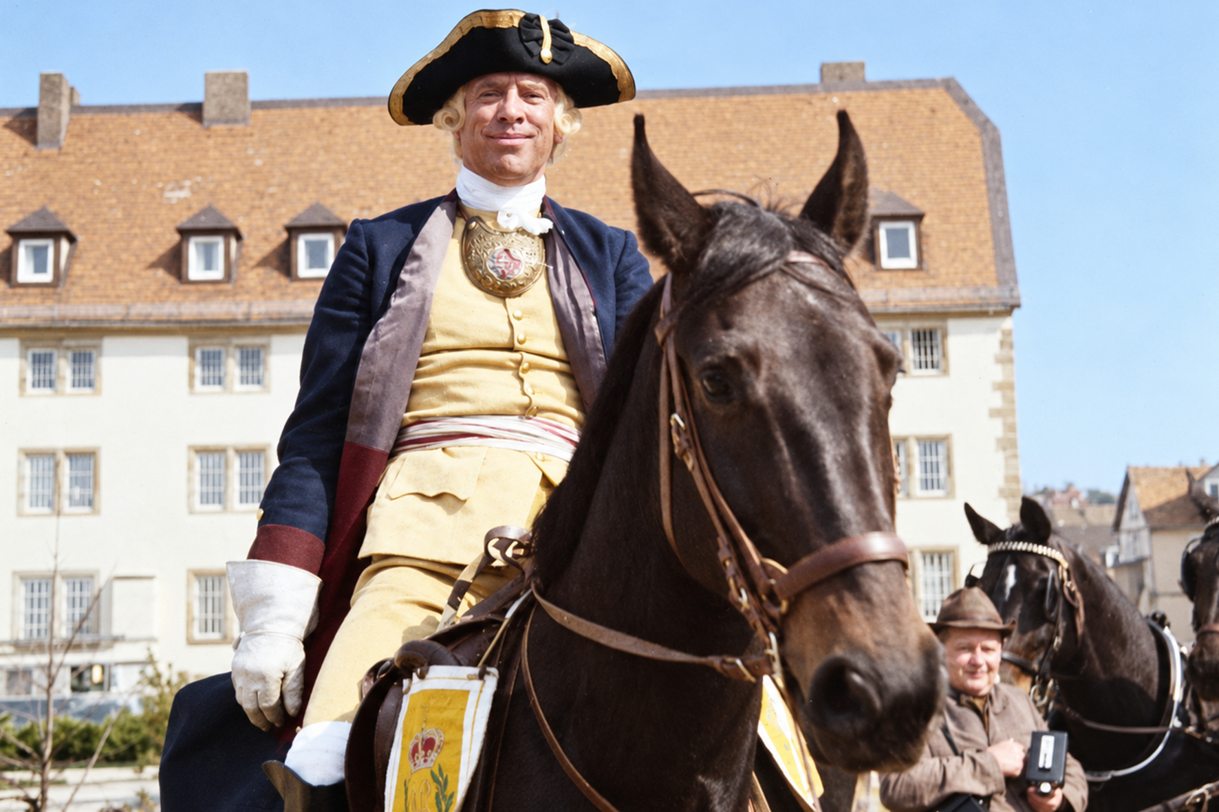Heinz Baumann als Oberst Rall im Film Der Winter, der ein Sommer war